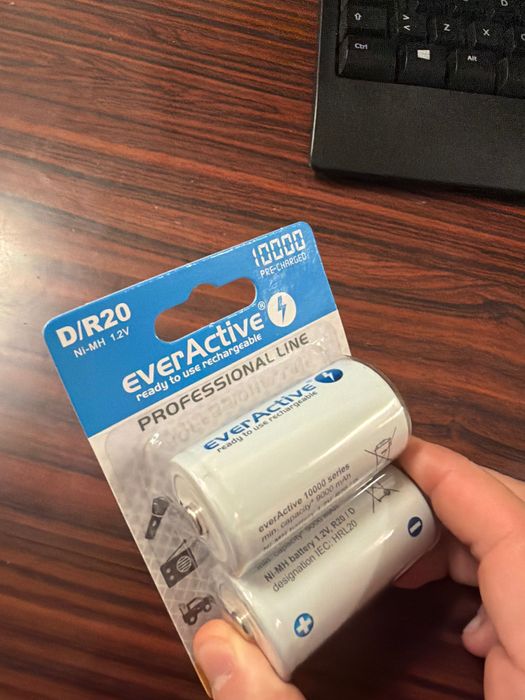 Pilha recarregável everActive