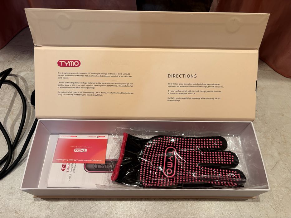 випрямляч для волосся TYMO Ring Hair Straightening Comb