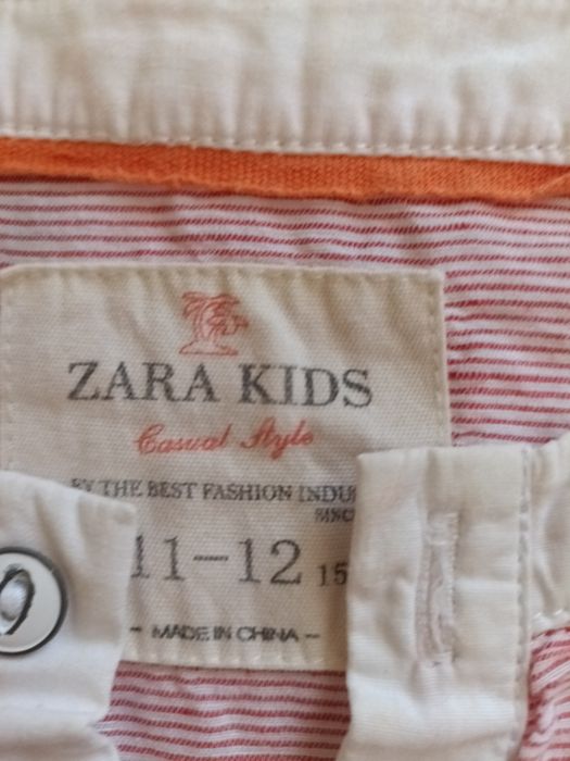 T shirt de butões zara kids tamanho 11/12 anos