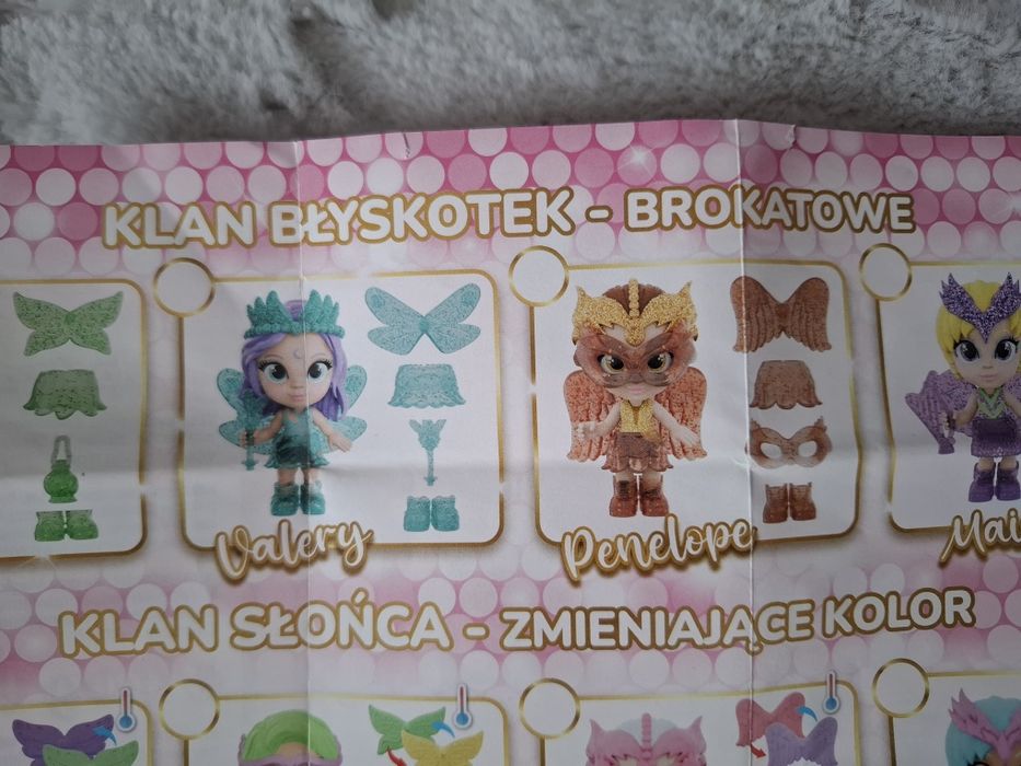 Kieszonkowe wróżki epee, kolekcja