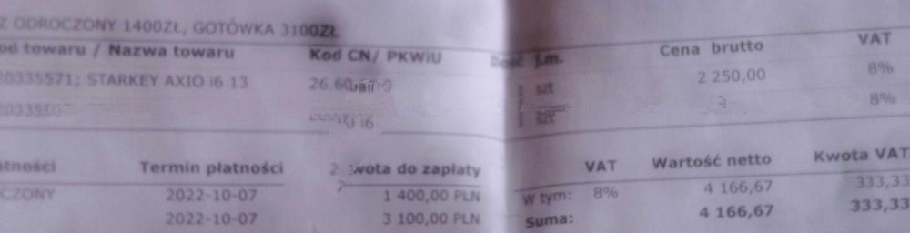 Aparat słuchowy AXIO 16 BTE