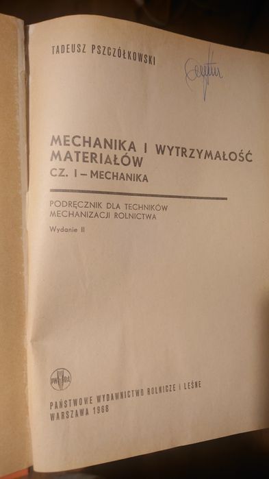 Mechanika i wytrzymałość materiałów