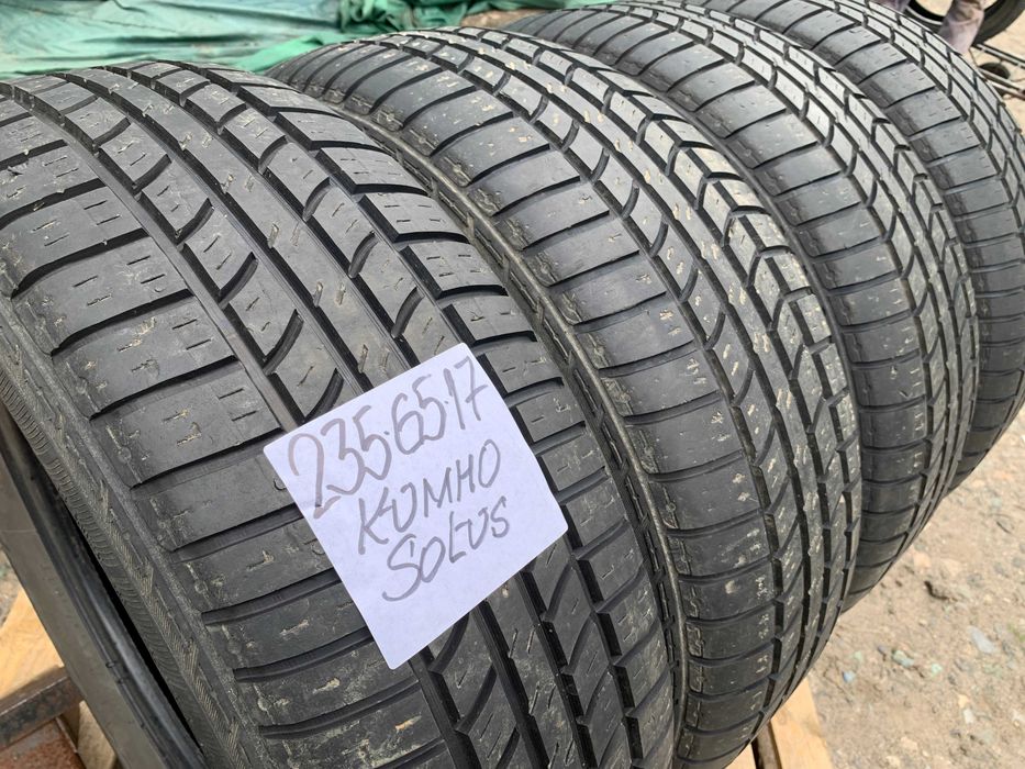 235-65-R17 KUMHO SOLUS SPORT 4штуки резины GERMANY 2023