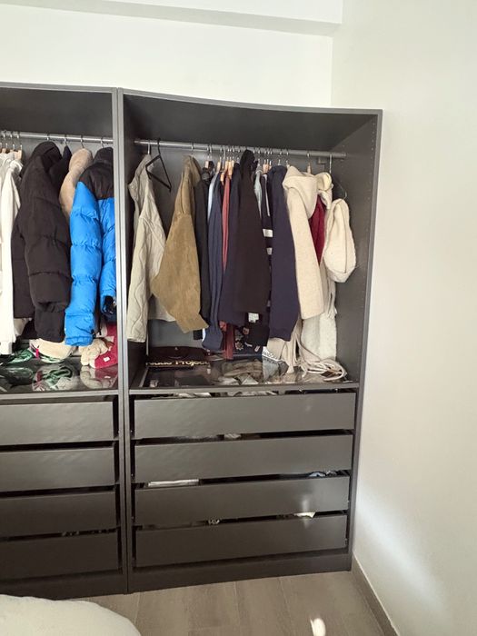 Roupeiro PAX Ikea - 1 ano de uso