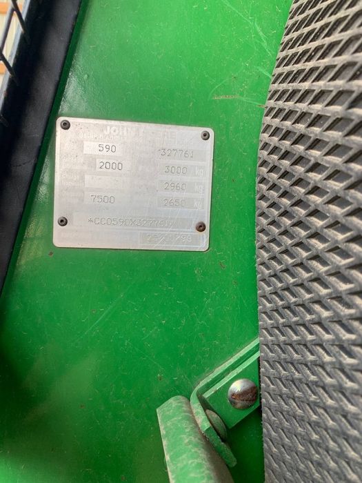 Прес-підбирач ДЖОН ДІР 590, JOHN DEERE 590, рулонний, 1998 р.в