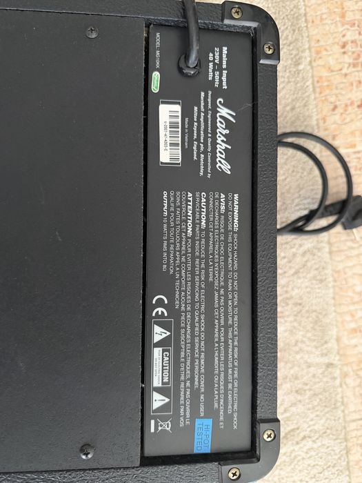 Marshall MG10KK Kerry King Signature — Edição Limitada Descontinuada (Slayer)