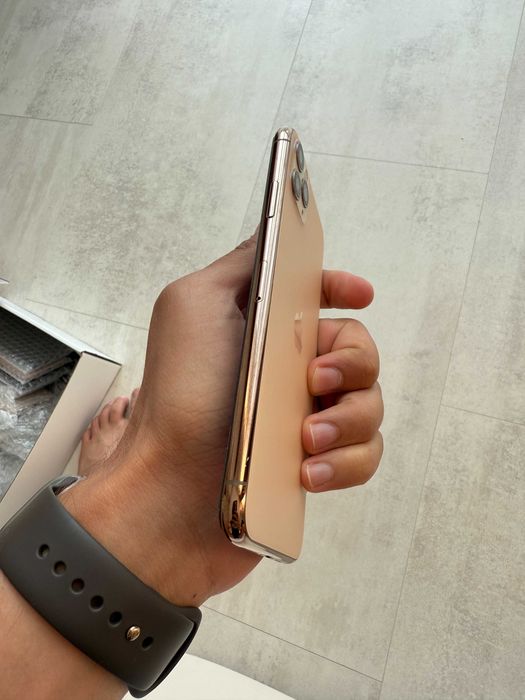 Телефон Apple iPhone 11 Pro MAX 64 Gb Gold ОРИГІНАЛ Neverlock 100%