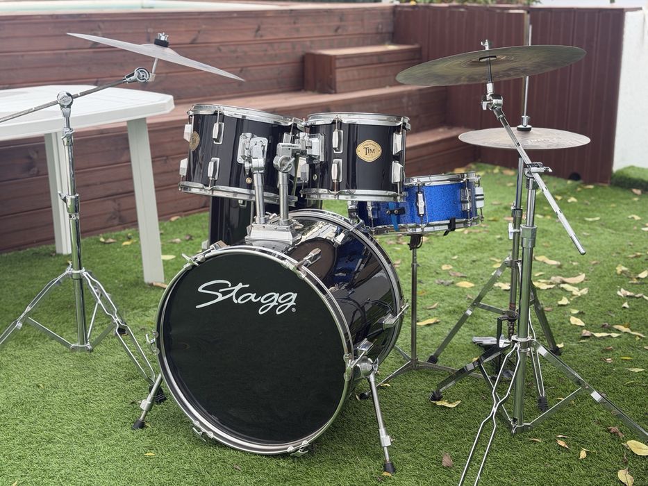 Bateria Acústica Stagg Tim Completa