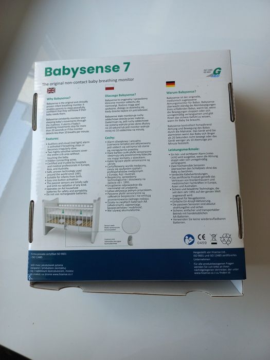 Monitor oddechu dla niemowlaka, Babysense 7