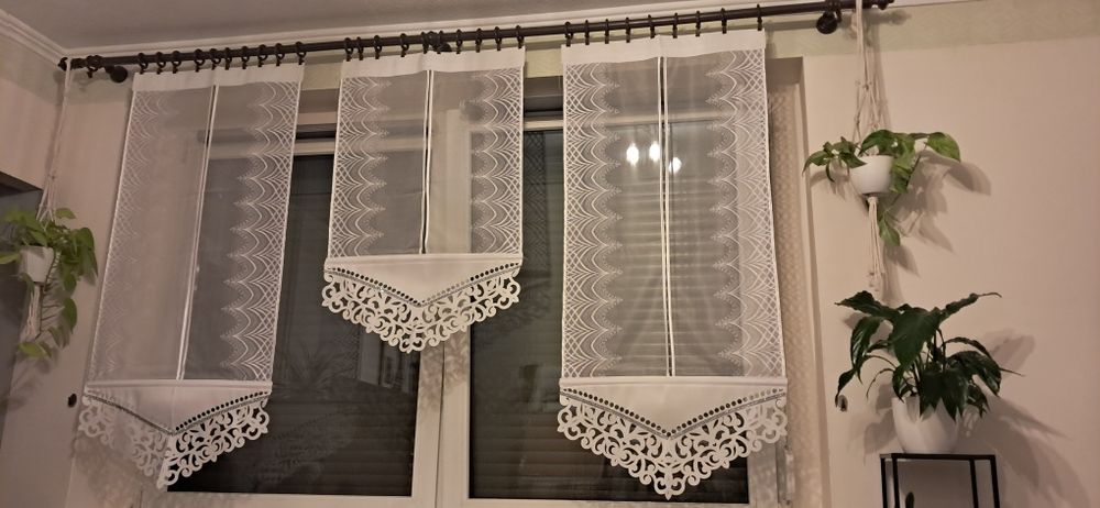 Zestaw panelowych firanek