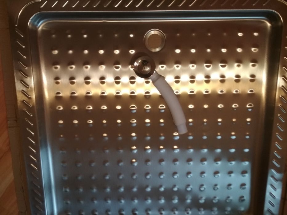 Brodzik prysznicowy stal nierdzewna 90x90 cm