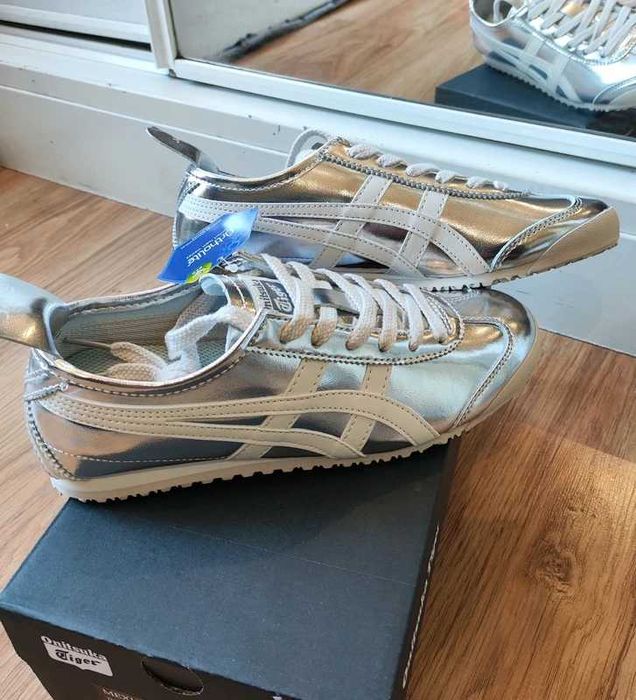 Onitsuka Tiger Mexico 66 Silver Off White r.42