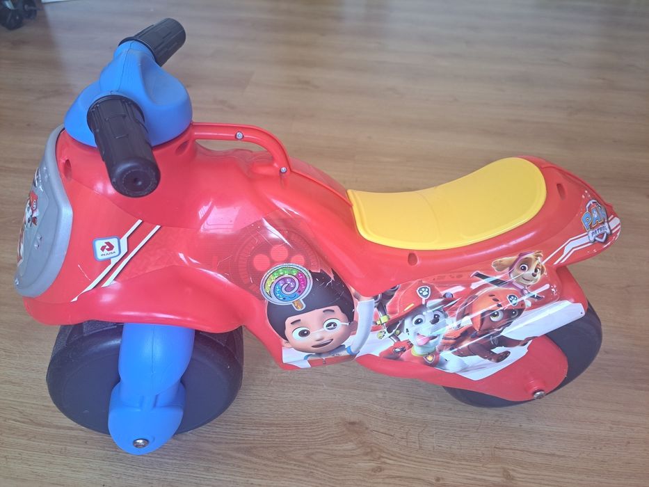 Jeździk rowerek biegowy psi patrol