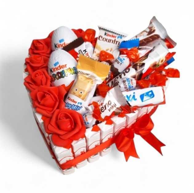 Duży box dla kobiety zestaw prezentowy na urodziny imieniny 20cm