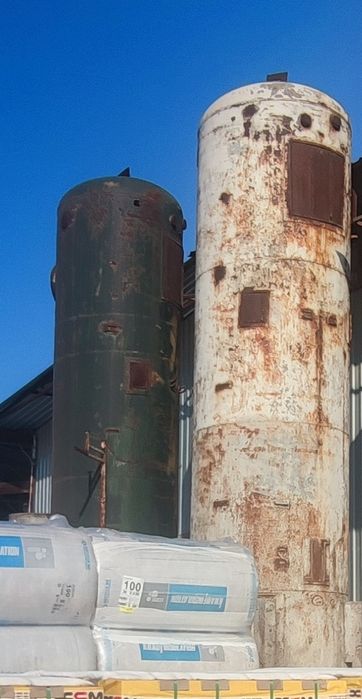 Воздушный ресивер (воздухосборник,повітрозбірник) 10 м.куб. 8 атм. 
16