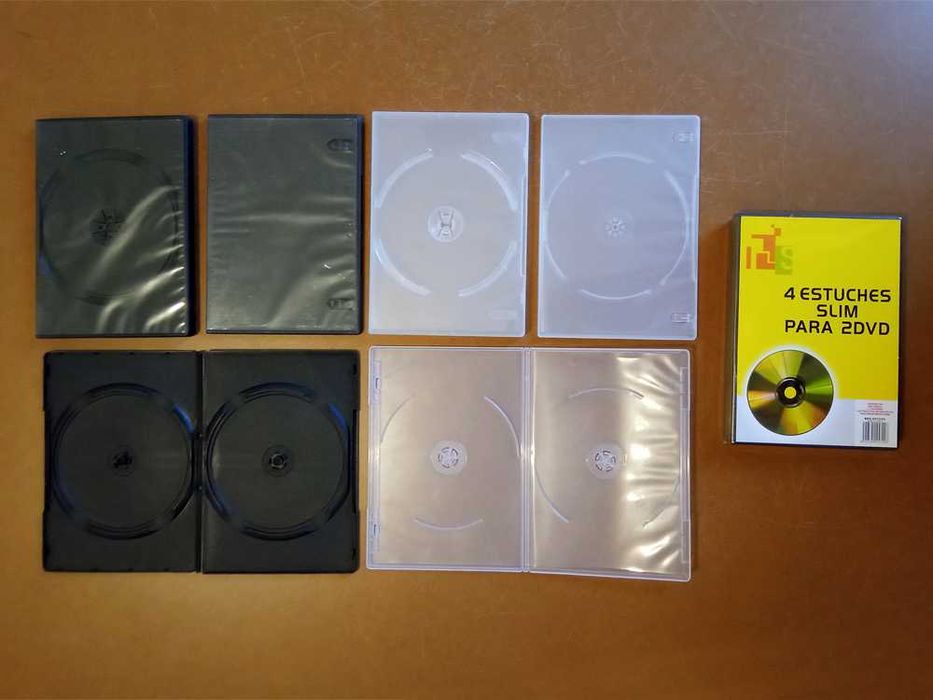 Caixas Para DVD - Vários Formatos