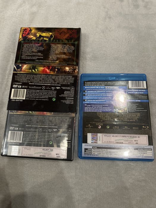 Filmes Hellboy em Dvd e Bluray