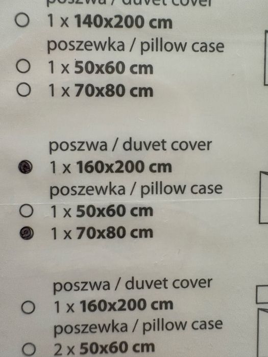 Nowa posciel 160x200