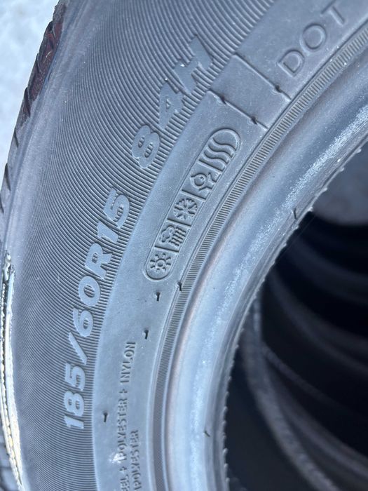 185-60-R15 HANKOOK OPTIMO резина шины пара 2 штуки GERMANY 2022