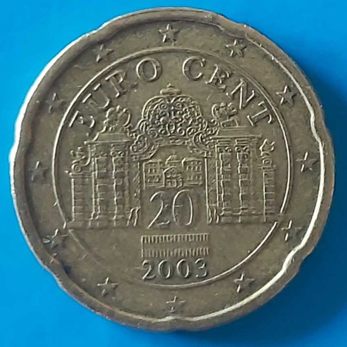 20 Cêntimos de 2003 da Áustria