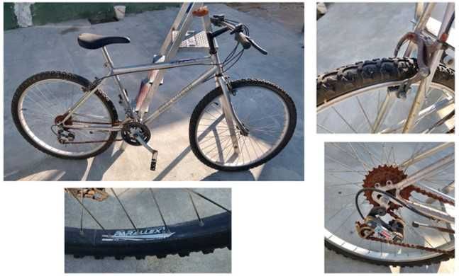 3 Bicicletas com uso