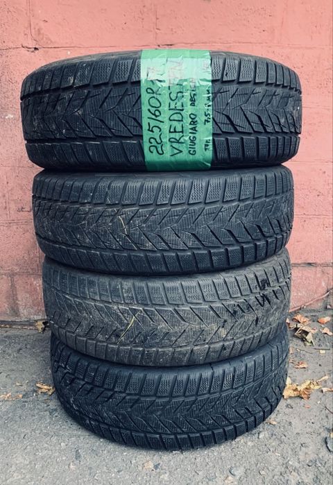 225 60 17 vredstain guiguaro зима 4 штуки протектор 90/85%