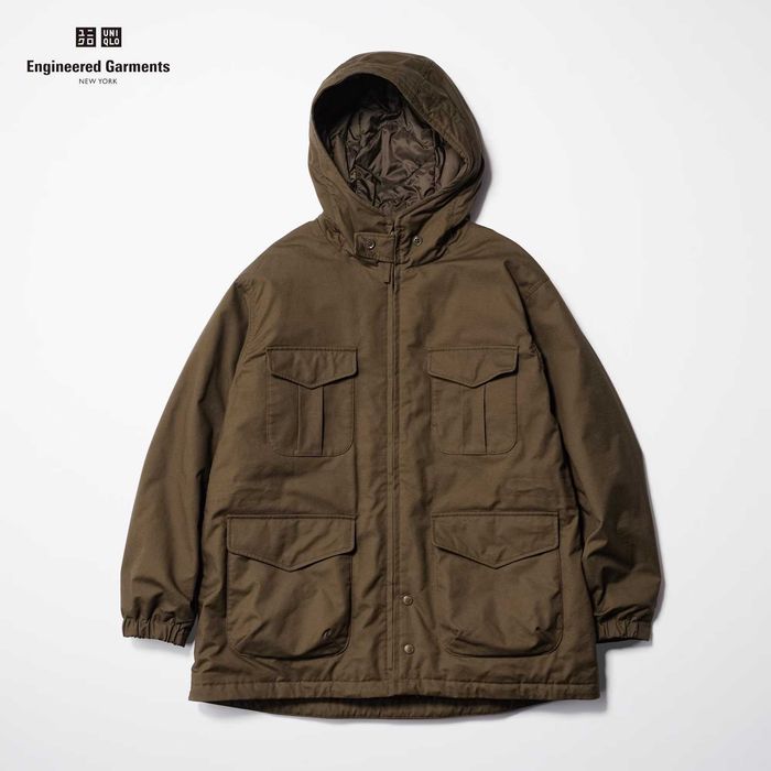 Куртка UNIQLO x Engineered Garments, Heattech Warm Padded Utility.
