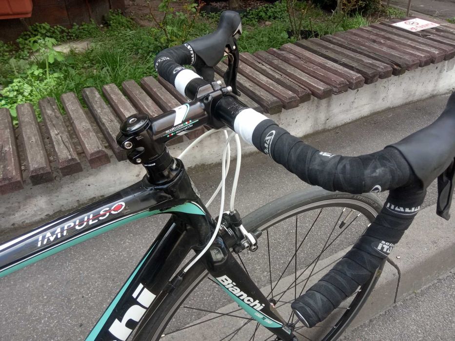 Продам алю карбоновий шосейник Bianchi Impulso 55 см