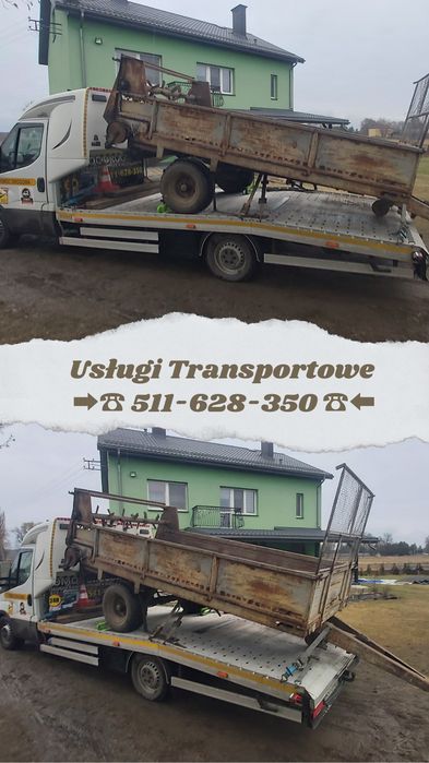 POMOC DROGOWA 24H Holowanie A2 Usługi Transportowe Kraj WYNAJEM LAWET