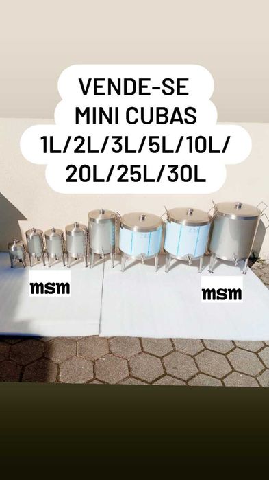 Mini cubas polidas