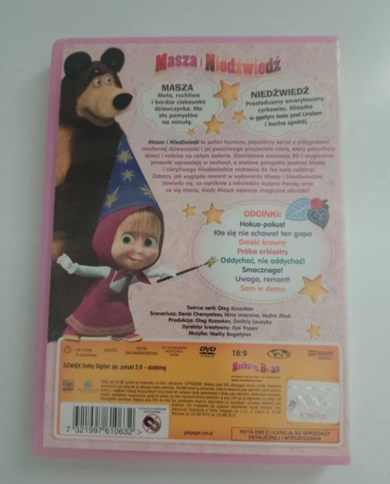 Kolekcja bajek Masha i niedźwiedź