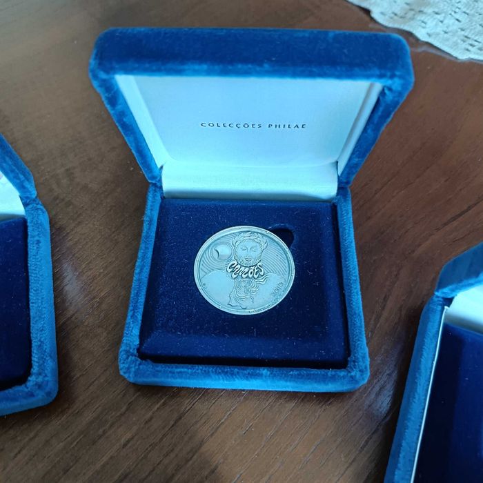 7 Medalhas em Prata – Coleções Philae (Luís de Camões / Comemorativas)