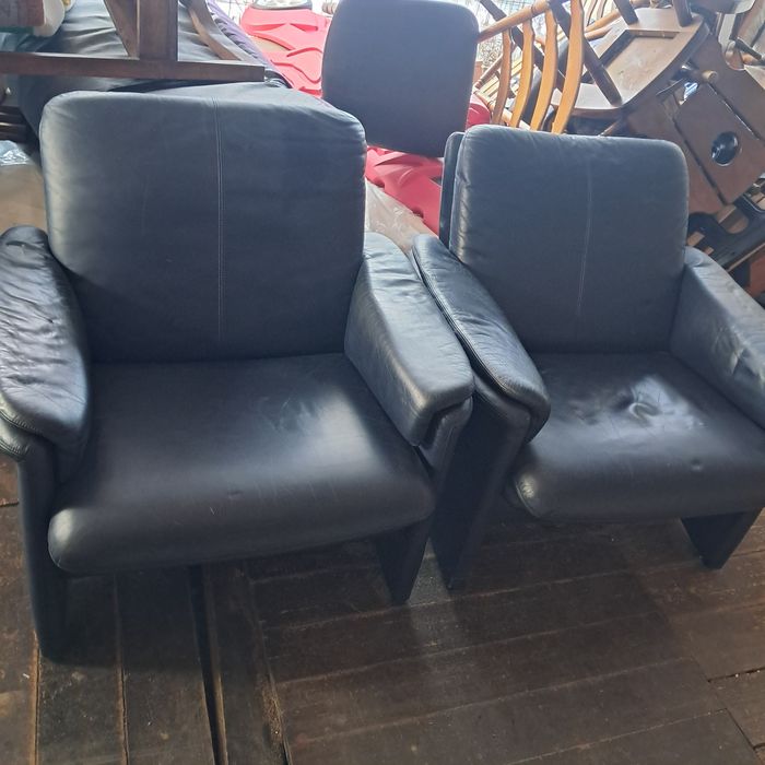 Fotele że  skóry firmy Erpo.