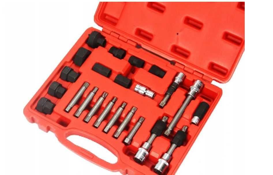 Zestaw Kluczy Do Alternatorów 24el Mar-Pol M57625 CrV