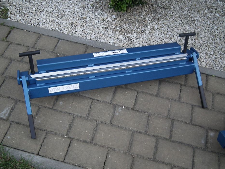 Zaginarka giętarka kantownica do blachy ZGW-1020/1,2