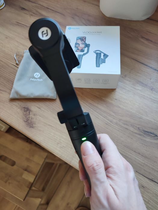 FeiyuTech Vlog Pocket 2 gimbal do telefonu – komplet