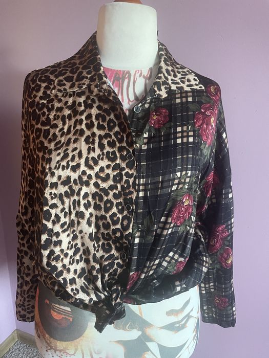 Super gatunkowa koszula w modnym princie panterki 40/42/44/46