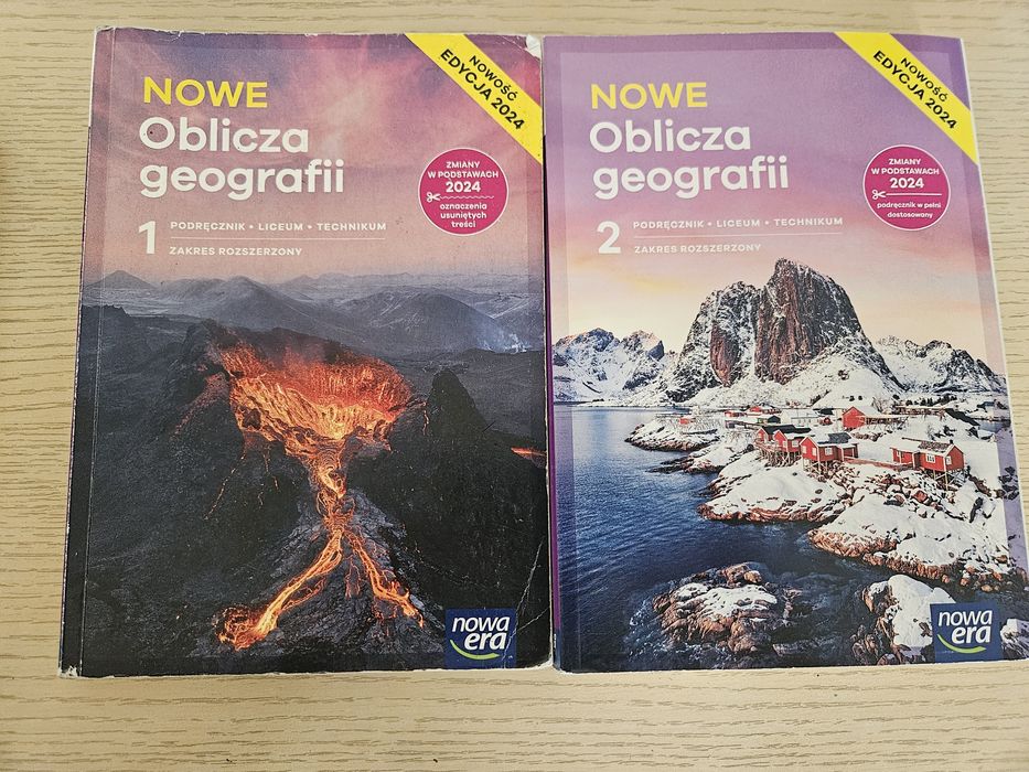 Nowe oblicze geografii 1 i 2 poziom rozszerzony