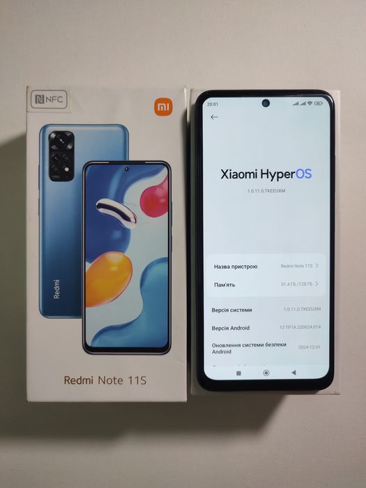 Xiaomi redmi note 11s, 6/128Gb, NFC