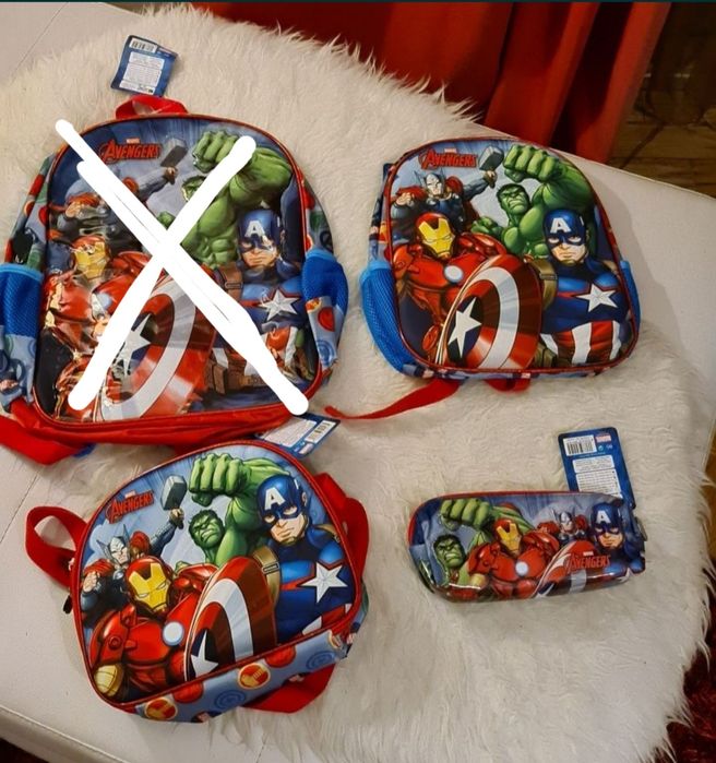 Mochilas Marvel coleção