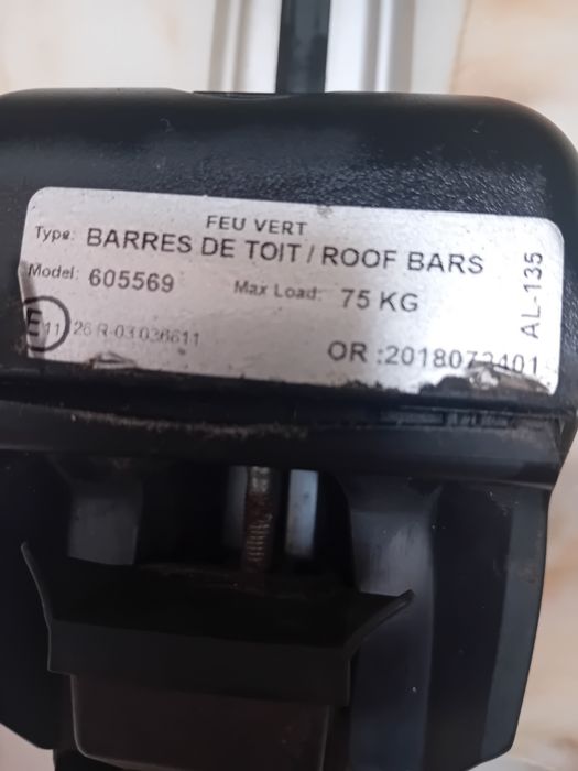 Barras para tejadilho de carro