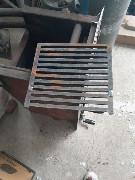 Piec wraz z górnym rusztem