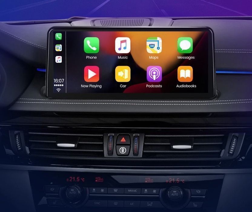 BMW X5 X6 F15 F16 – Radio Android 15 10.25” CarPlay Android Auto 8GB/256GB GPS Nawigacja Stacja Multimedialna WiFi Bluetooth DSP 4G LTE PL