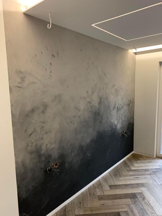 Beton architektoniczny tynki dekoracyjne elewacja rdza mikrocement