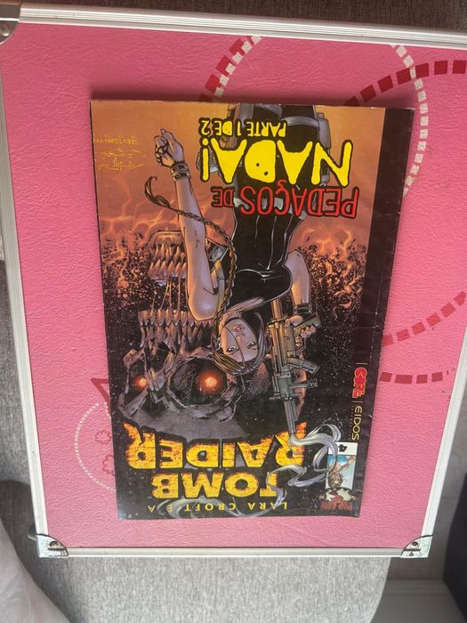 Livros bd tomb raider