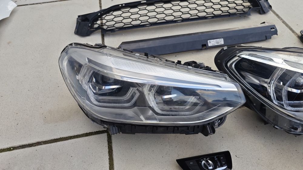Części BMW X3 G01 2020-2021 r. USA | Drzwi Błotnik Lampy Lusterko Drobnica