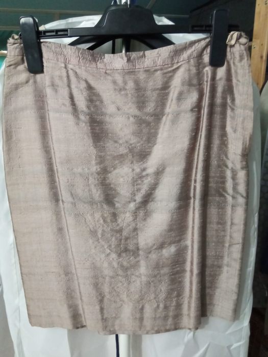 Casaco e saia de seda natural (Índia)