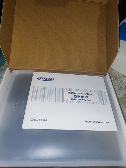 Kirisun DP405 VHF — Рация цифро-аналоговая 136-174 МГц 5 Вт 256 канал.
