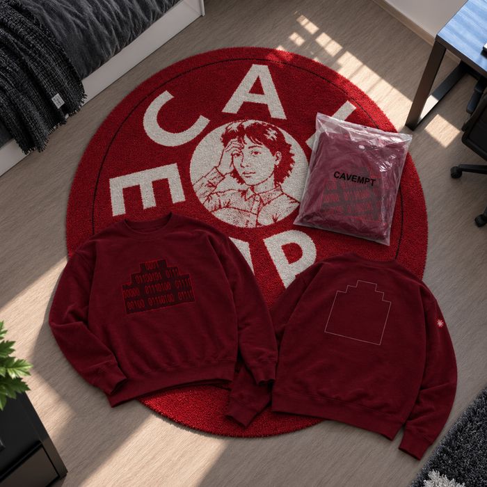 Свитшот cav empt Кофта cav empt Sk8 Y2k