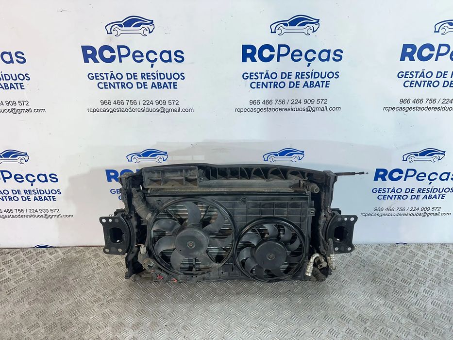 Frente Fibra Radiador Reforço Termoventilador VW Golf 6 VI Gasolina